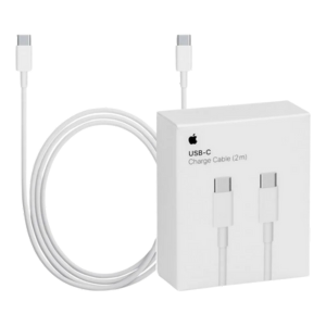 Cabo de Carregamento USB-C para USB-C Apple 2m (MLL82ZM/A)