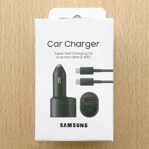 Carregador de Isqueiro Samsung Duo 40W