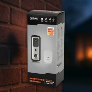 Denver Smart Video Doorbell SSHV-120 (Silver)